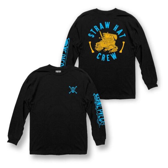 Ripple Junction x One Piece Straw Hat Treasure Chest Long Sleeve Shirt 2XL - Picture 1 of 5